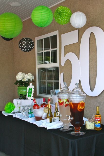 50TH Birthday Party Ideas | Photo 5 of 10 | Catch My Party