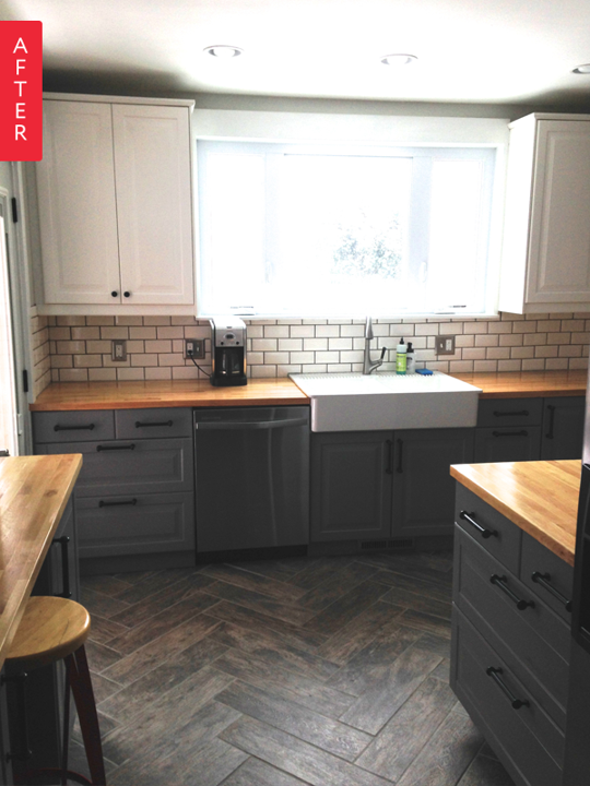 Before & After: “Single Wide” Kitchen Opens Up | Apartment Therapy