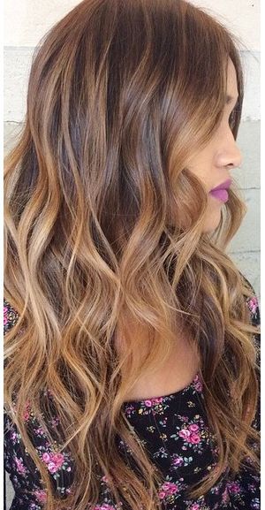 BEFORE/AFTER PHOTOS: the new salon trend is the Sombre ( soft ombré ) hair color combined with the Balayage hair color technique.