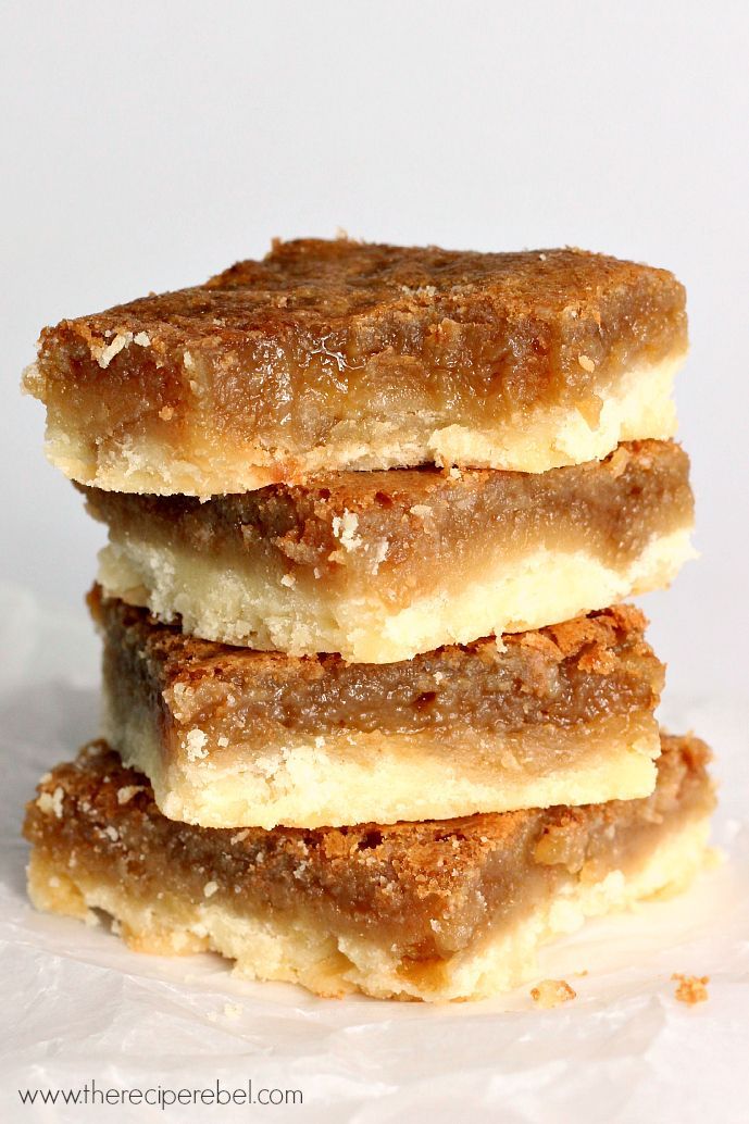 Butter Tart Squares: the easiest way to homemade butter tart flavour! If you’ve never had a butter tart, you NEED to try these.