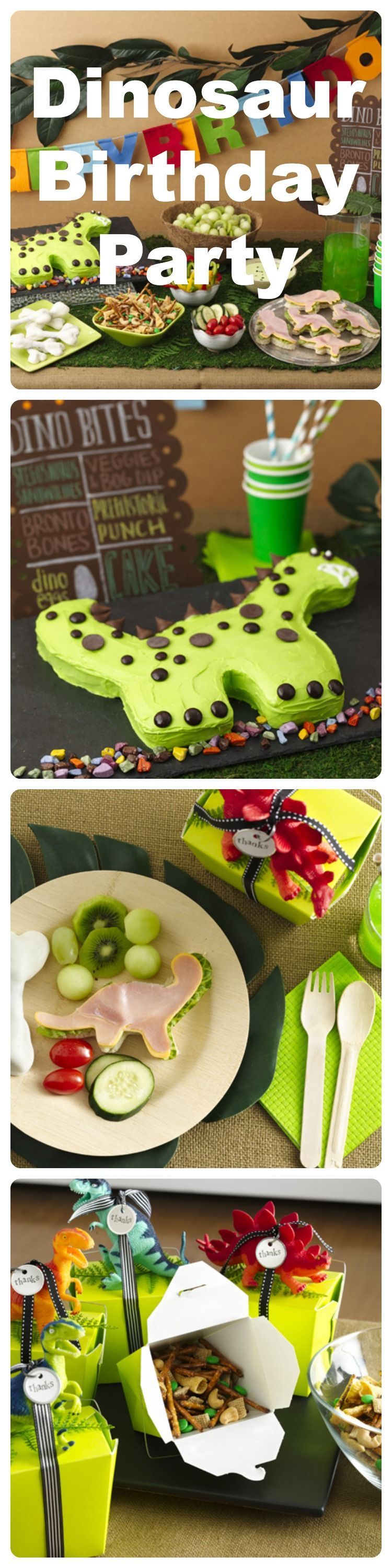 Create a Jurassic-era bash that’s easy to DIY. Click through for tips, décor ideas and a dino-themed menu that will make the