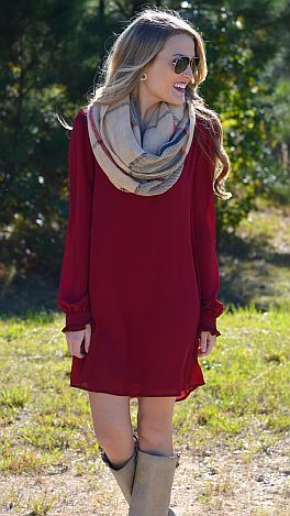 Cute dress with long sleeves! I admit I don’t have many with long sleeves and it might be a good idea to add some.