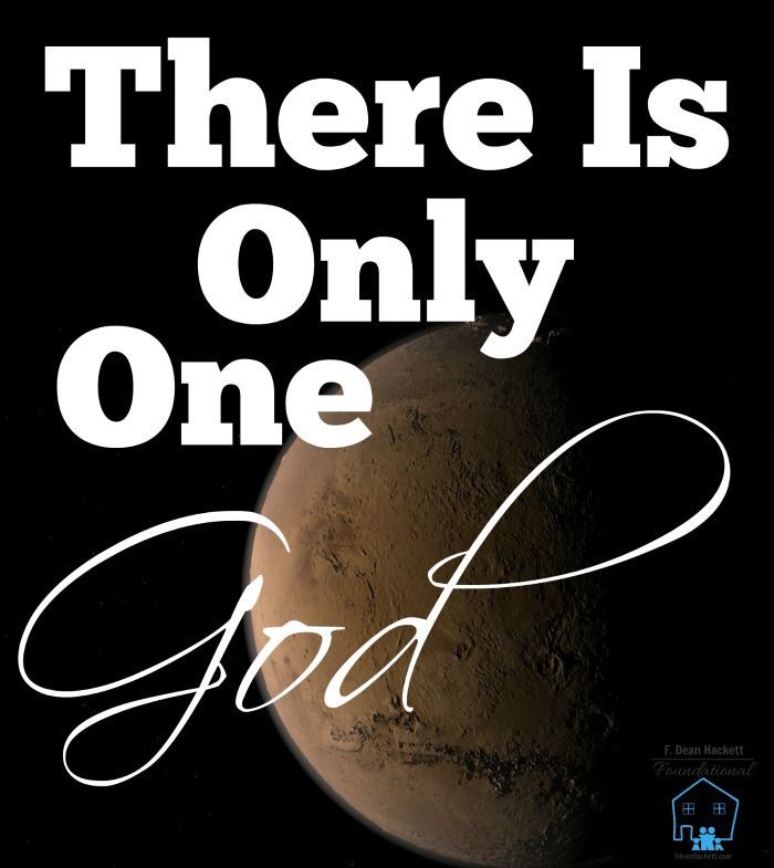Do you ask yourself, “Don’t we all serve the same God?” Here is why there is only ONE God!