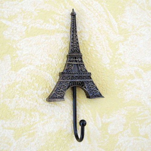 Eiffel Tower Wall Hook Vintage Style