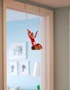 Elf on the Shelf ideas . . . a must do for tomorrow nights mischief! So cute