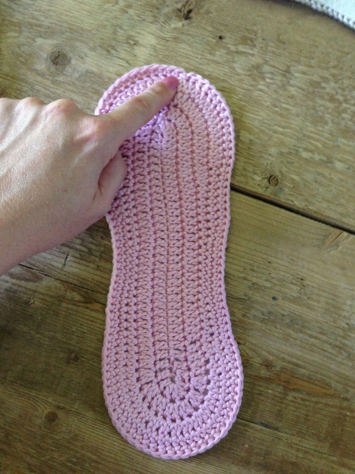 For the sole free pattern (crochet)