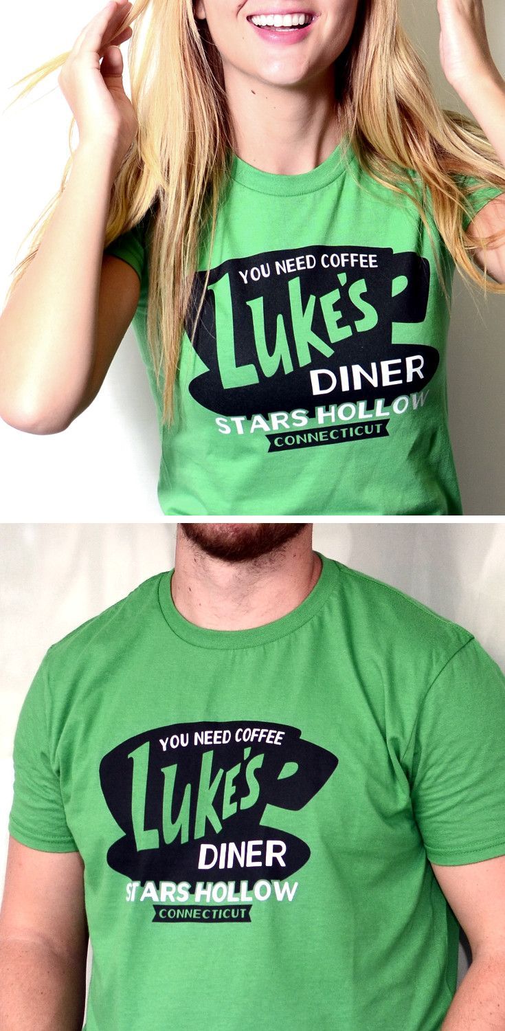 Get used to hearing, “Where’d you get that shirt? I love it!” Luke’s Diner, Stars Hollow, CT t-shirt for men, women and kids