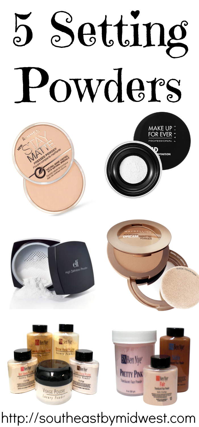I have some trouble trying to find good setting powders… These all seem like good ones.