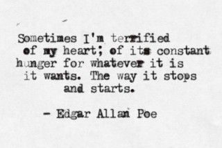 I hear you, Edgar. You should talk to Blaise Pascal, who once said: “Le coeur a ses raisons, que la raison ne connat point. On le