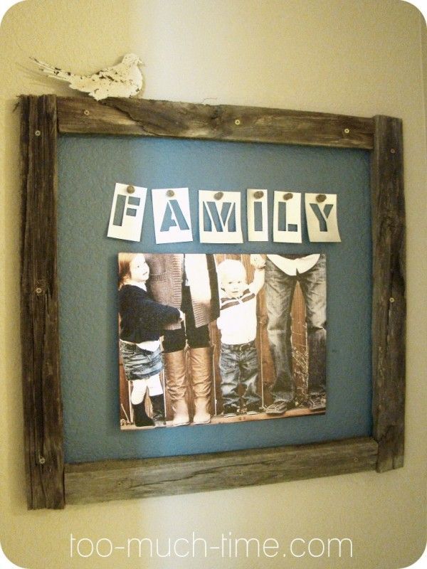 Like this idea for living room – but make about 5x larger with kids Beach Picture done in sepia colors..