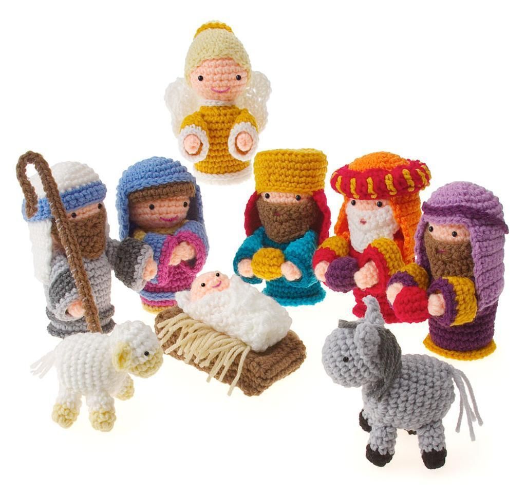 Looking for a crocheting pattern for your next project? Look no further than Amigurumi Nativity from c. christmas! – via @Craftsy