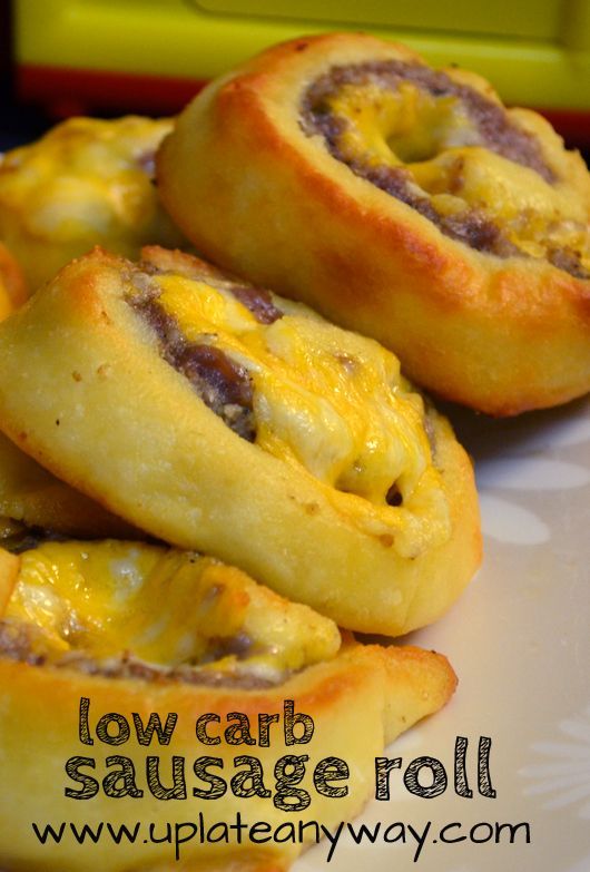 Low carb sausage roll