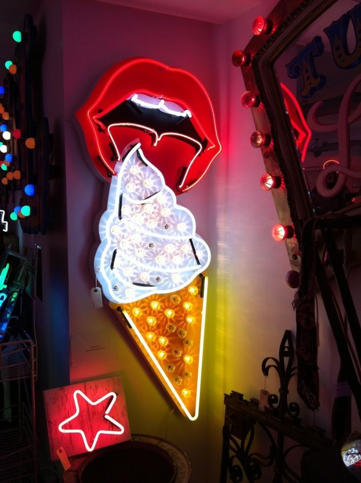 Neon by artist Chris Bracey… all I want to do today…