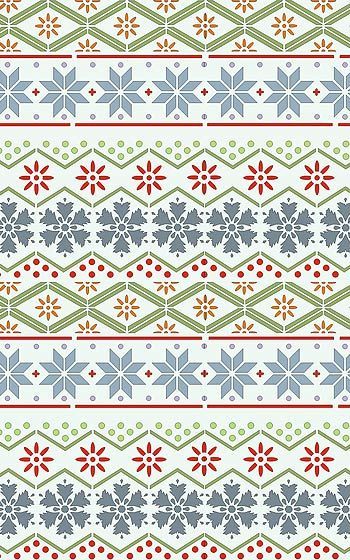 Nordic pattern. Maybe we could create this image (like our wrapping paper) as the background?