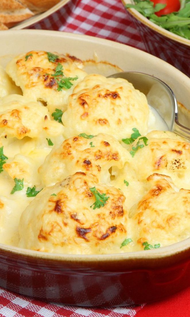 Oven-Roasted Cauliflower with Garlic, Olive Oil and Lemon Juice Recipe