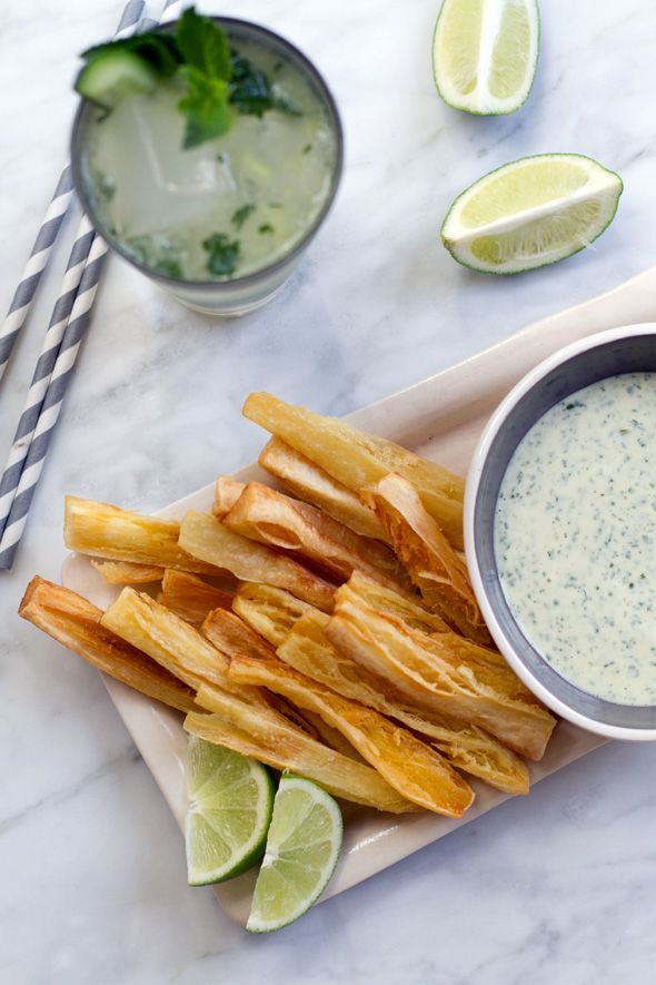 Pairs Well With Food |  Yucca Fries with Mojo Mayonnaise