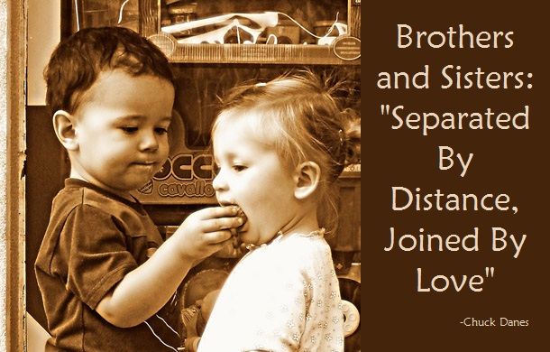 brothers-and-sisters -   Awesome brother and sister quotes