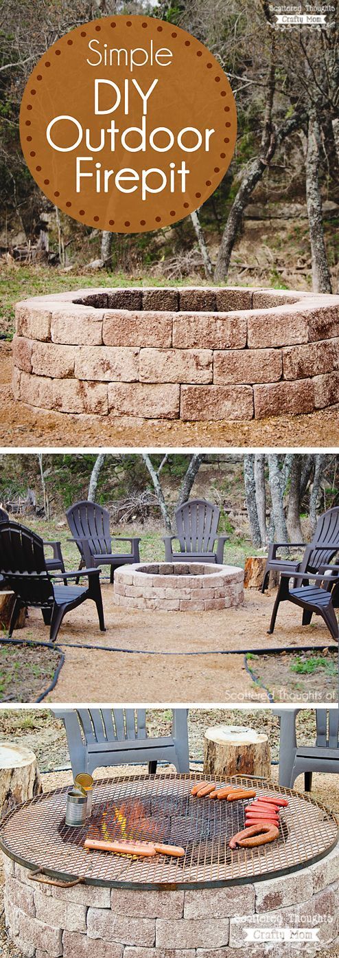Spruce up your backyard with this fun and easy DIY Outdoor Fire Pit. It’s the perfect outdoor project to complete in a weekend.