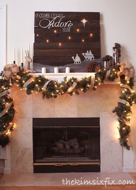 The Kim Six Fix: Lighted Reclaimed Lumber Christmas Sign (Tutorial) Love this! I want to make it!