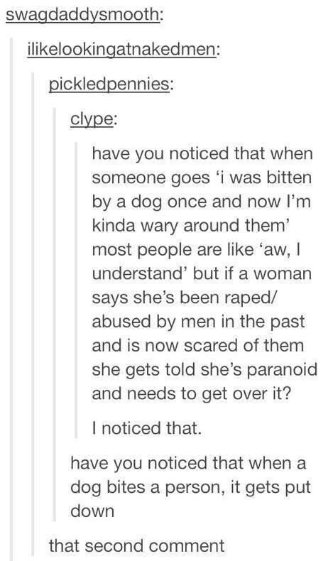 This wake-up call about the way we treat rape victims. | 31 Tumblr Posts That Will Make Feminists Stand Up And Cheer