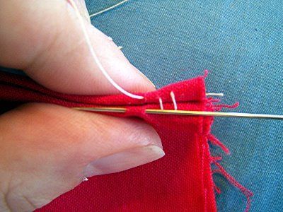 Tutorial on blind hemming by hand. Because there’s always stuffies that need a seam resewn, sigh