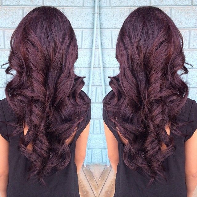 violet brown! I want my hair like this (: