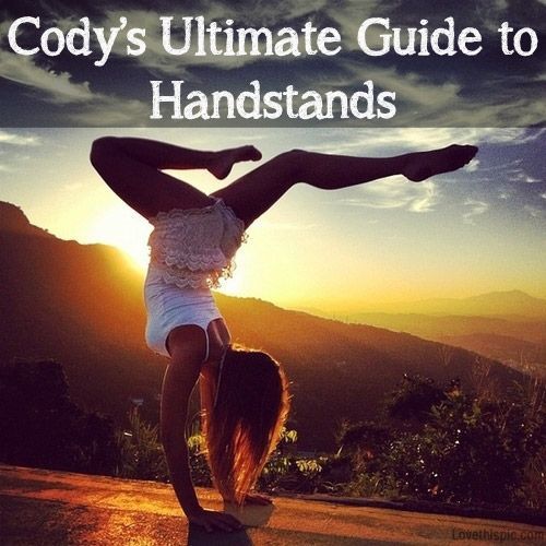 Work up to a handstand, handstand drills, handstand walk, handstand push up, and more