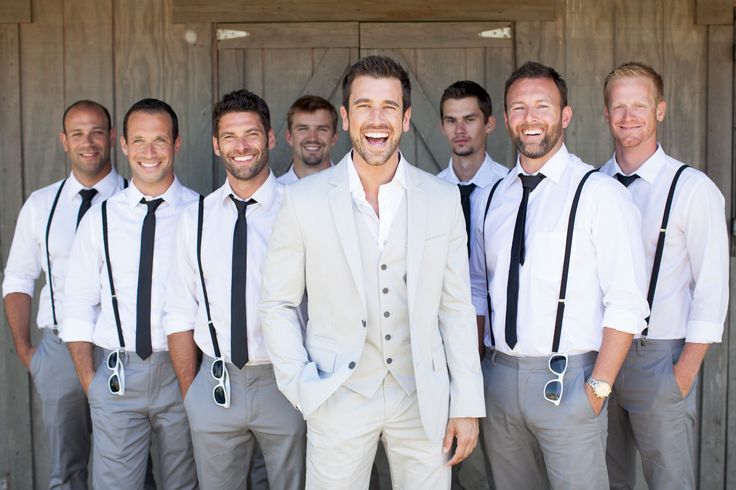 10 Ways to Style Your Groom (and his men) Vintage – Suspenders