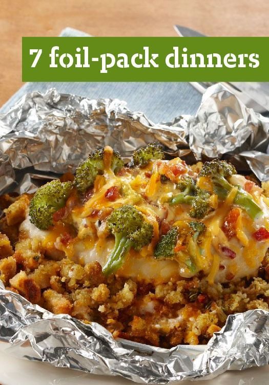 7 Foil-Pack Dinners – These foil-pack dinner recipes are easy to make, cool quickly, and reduce your cleanup time. From