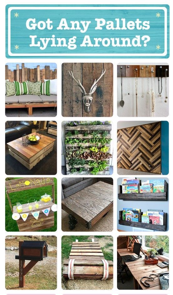 73 ways to reuse old pallets for new projects!