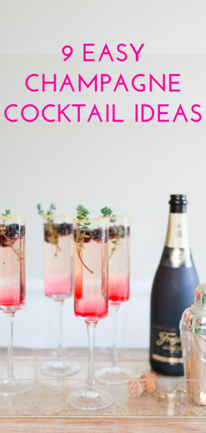 9 easy champagne cocktail recipes to try now