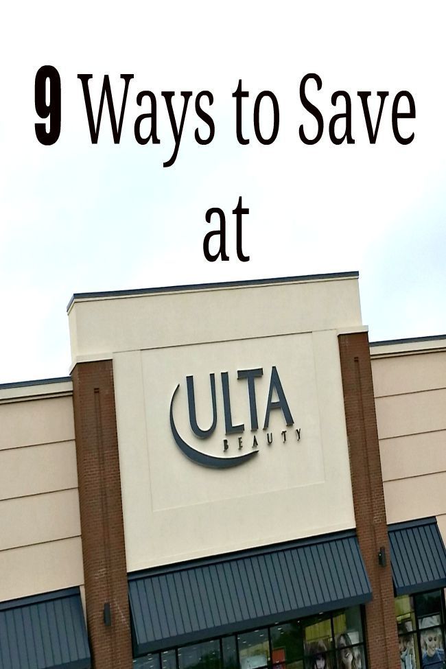 9 ways to save money on beauty products at Ulta!!