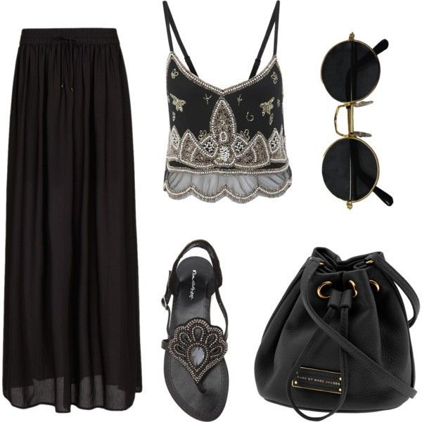 A fashion look from May 2013 featuring Miss Selfridge tops, MANGO skirts and Miss Selfridge sandals. Browse and shop related