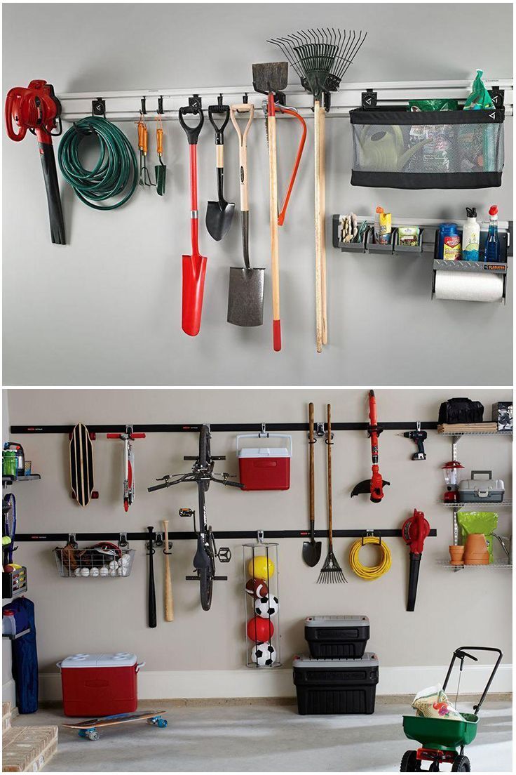 A wall organization system might be all you need to tame your garage storage problems. Check our wide selection of wall mounted