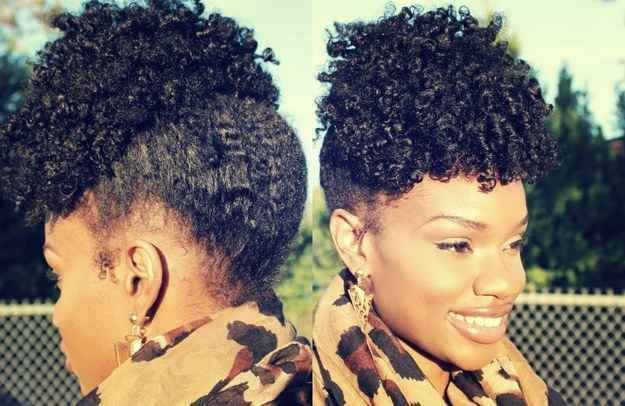 Afro Puff | 20 Effortless Styles For Growing Out Your Natural Hair