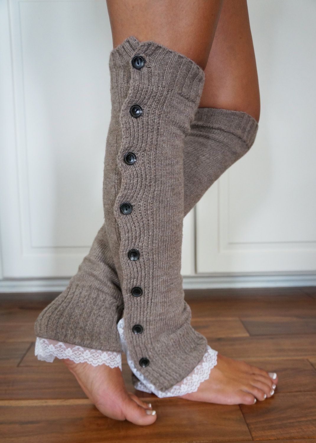 Boot Cozies: Lace and Button Leg Warmers and Boot Socks by BoottiqueInc on Etsy