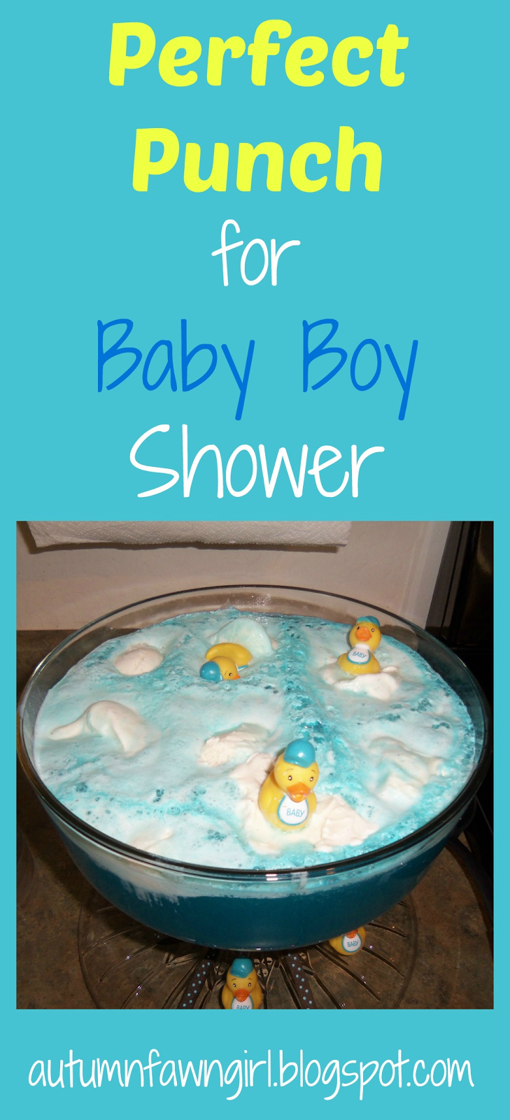 Brandi Raae: Perfect Punch for Baby Boy Shower