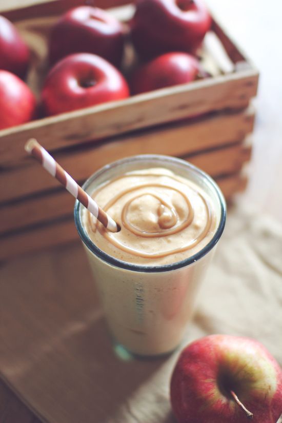 Caramel Apple Pie Protein Shake and other milkshake mimicking smoothies|Greatist