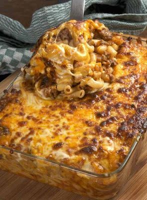 Cheesy Macaroni with Beef – Recipes, Dinner Ideas, Healthy Recipes & Food Guide