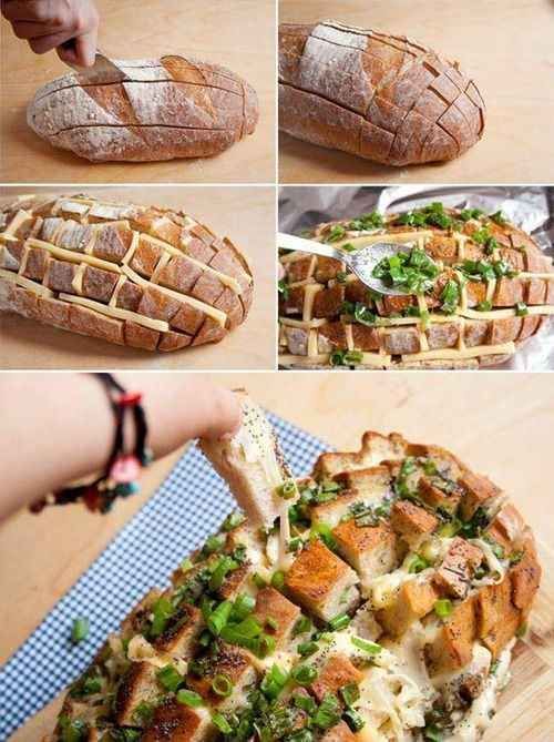 Cheesy pull apart bread. | 21 Ways To Welcome More Cheese Into Your Life
