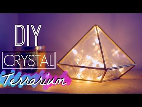 DIY Room Decorations: Crystal Terrarium | Tumblr and Urban Outfitters Inspired – YouTube