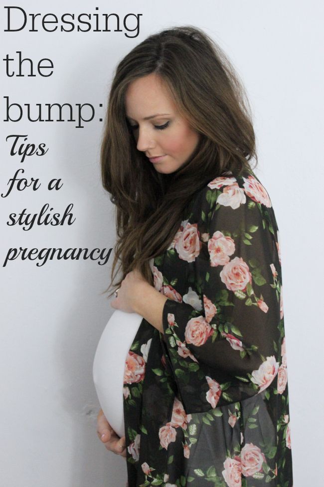 Dressing the bump: tips for a stylish #pregnancy