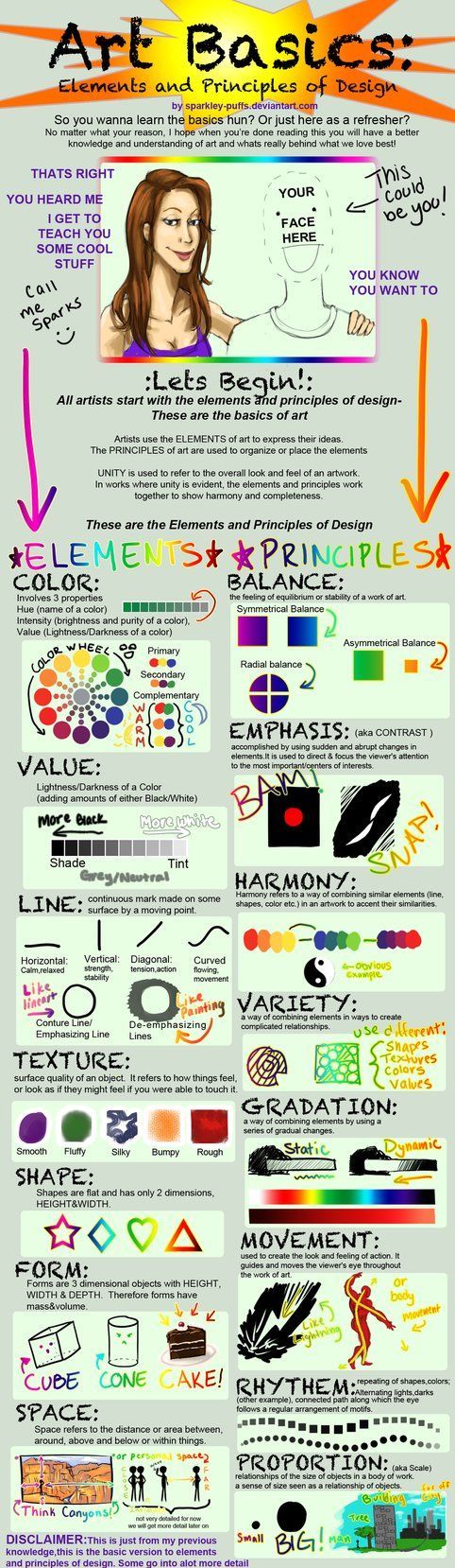 Elements+Principles of Design by *TheCuddlyKoalaWhale on deviantART