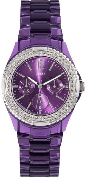 Guess Purple Watch I’m not a watch girl but ong I want this !!!! ooohh i want