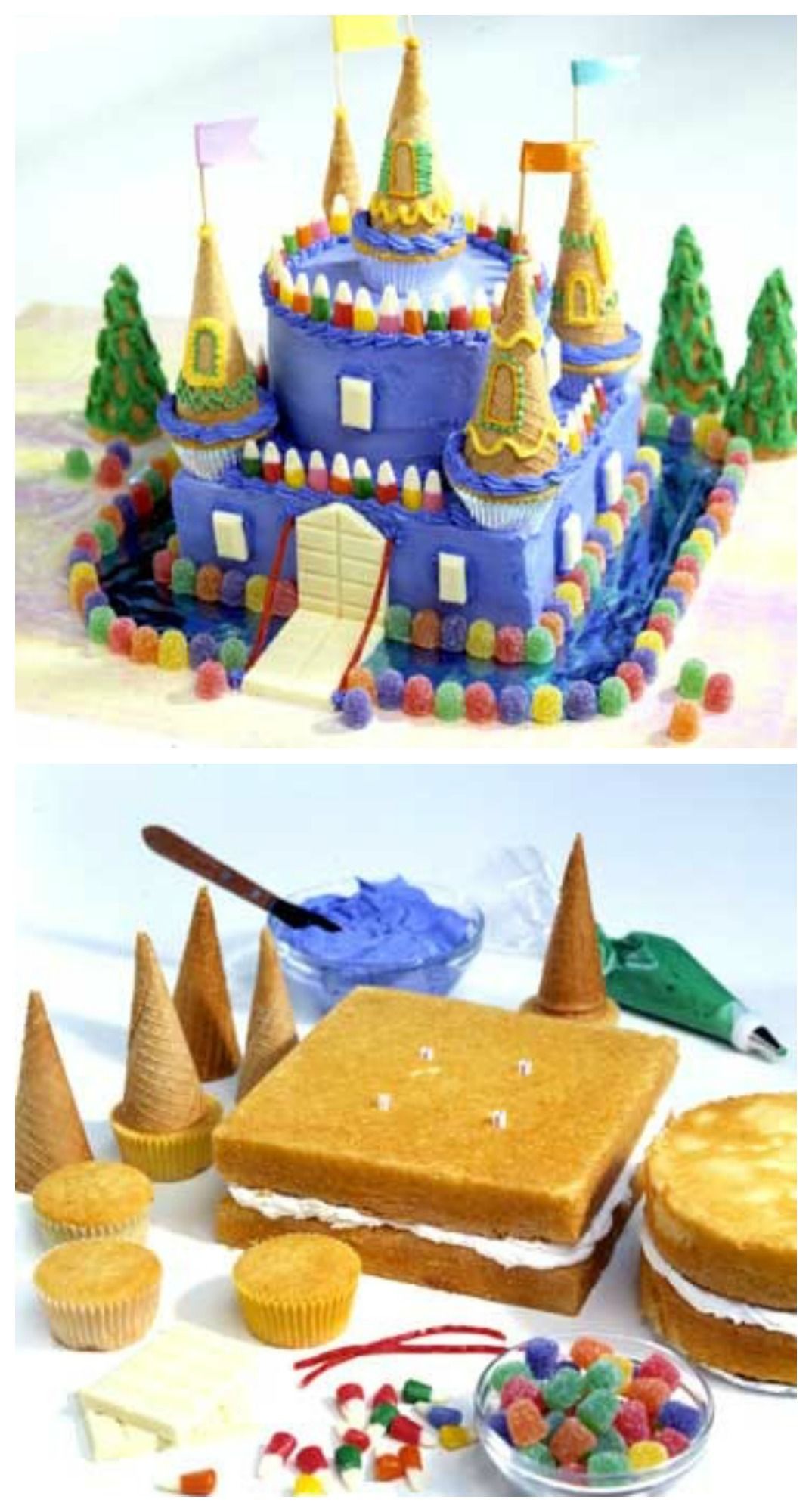 How to make castle cake..