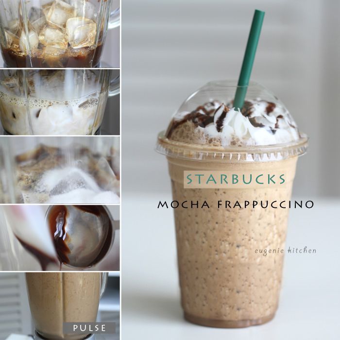 How To Make Starbucks Mocha Frappuccino at Home [Copycat Recipe]