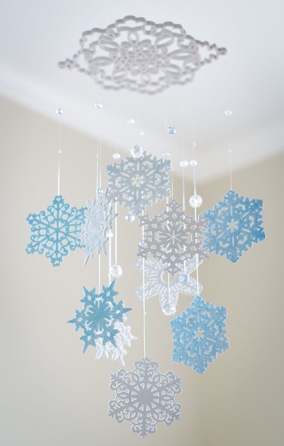 I like the crystals and the large snowflake from which it hangs.  @Jenny Dorf