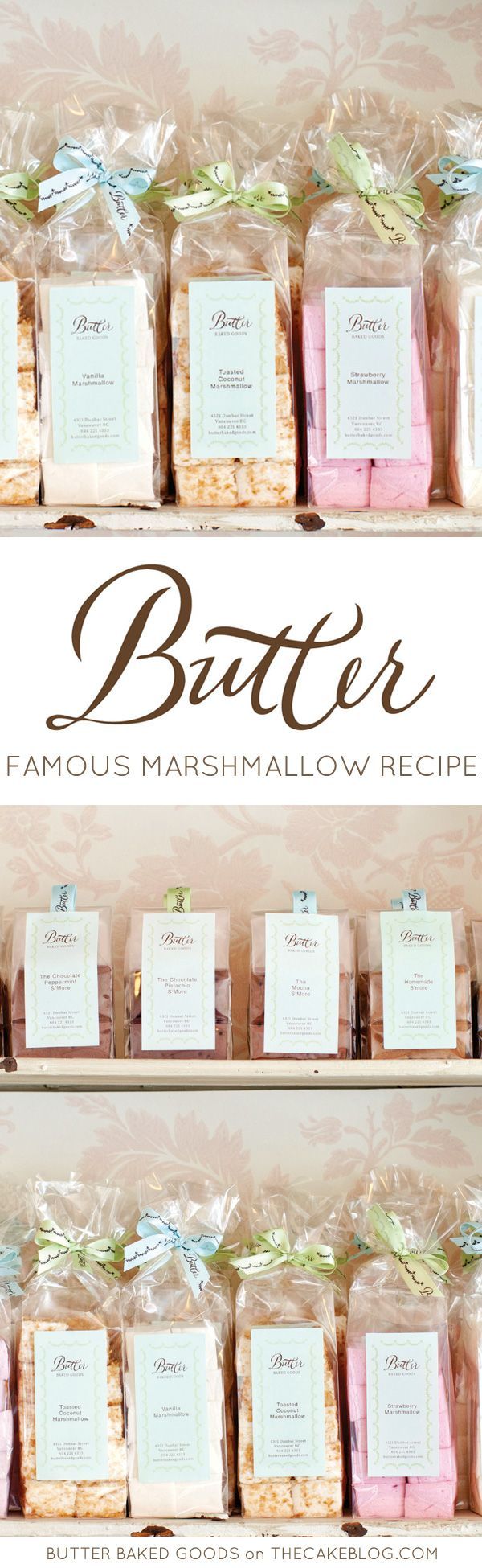 Learn how to make these famously gourmet marshmallows from Butter Baked Goods. A recipe perfect for holiday baking. From the new