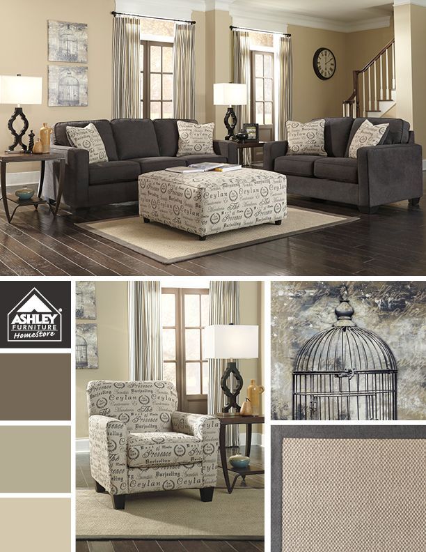 Love how the lighter tones compliment the softer charcoal palette!