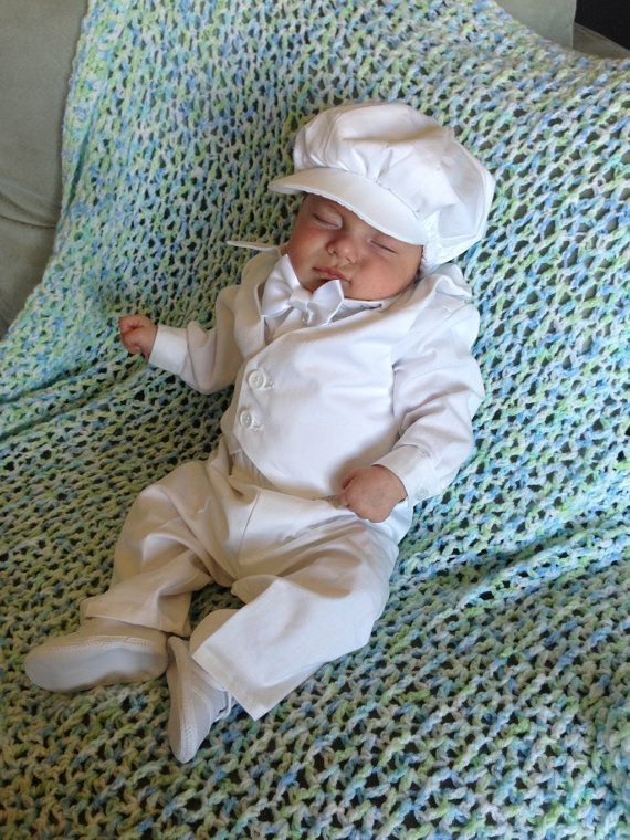 Love this!!!!  Baby Boy Christening Blessing outfit. Love the hat, lose the jacket, add suspenders.